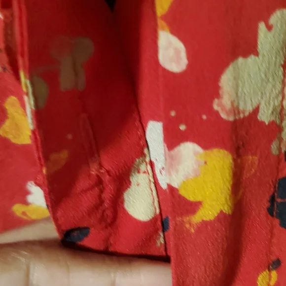 Realisation Par Red Ruched Ruffled Sundress - Picture 6 of 6